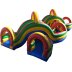 Commercial Inflatable Obstacle Course 4002